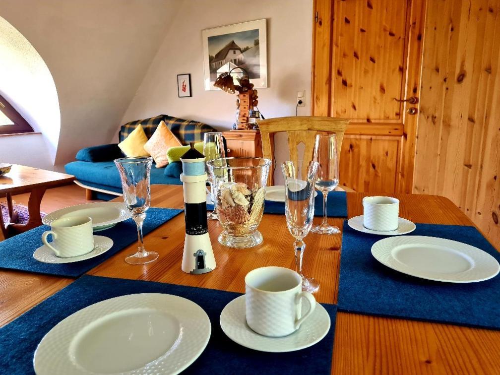 Ferienwohnung Alte Und Neue Buednerei Groß Zicker Exterior foto