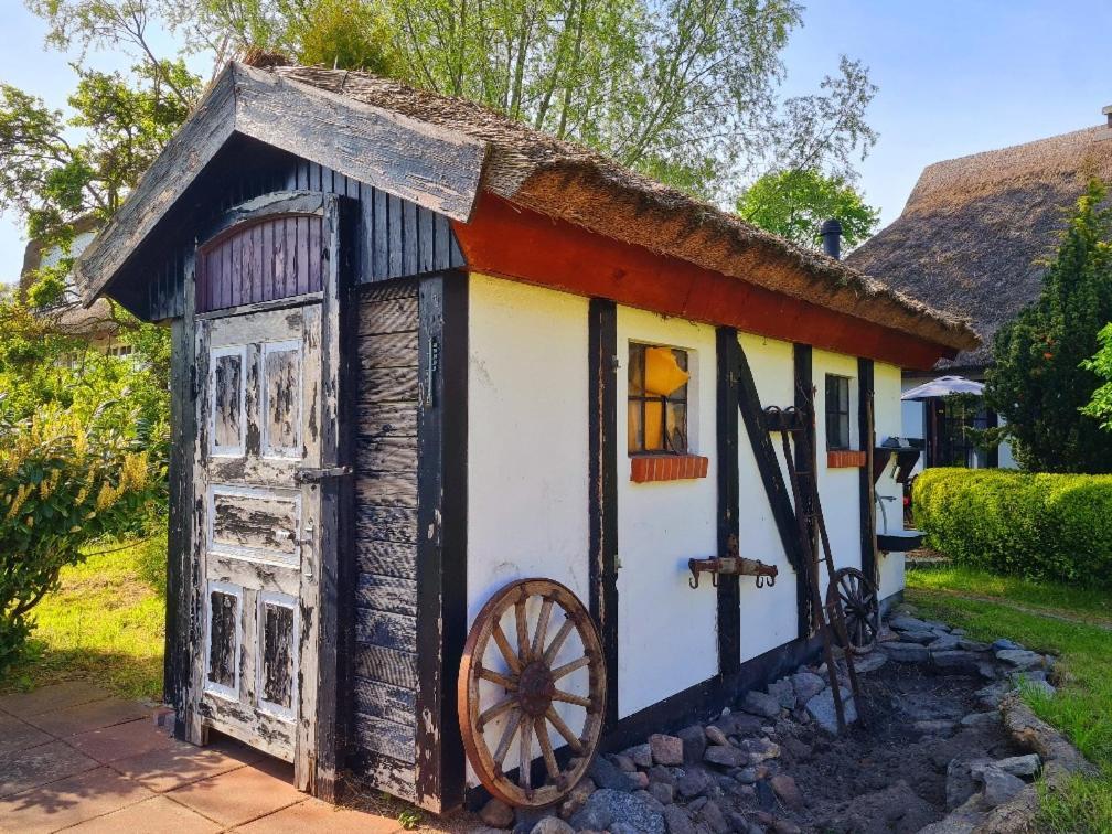 Ferienwohnung Alte Und Neue Buednerei Groß Zicker Exterior foto